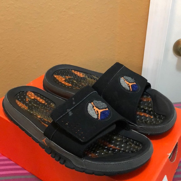 jordan 8 flip flops